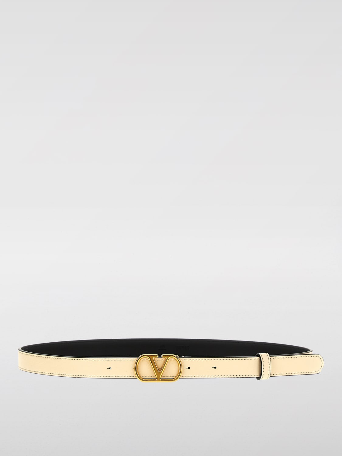 アクセサリーその他 VALENTINO GARAVANI CINTURA SOTTILE VLOGO SIGNATURE IN PELLE VLogo Signature 30mm leather belt VALENTINO GARAVANI