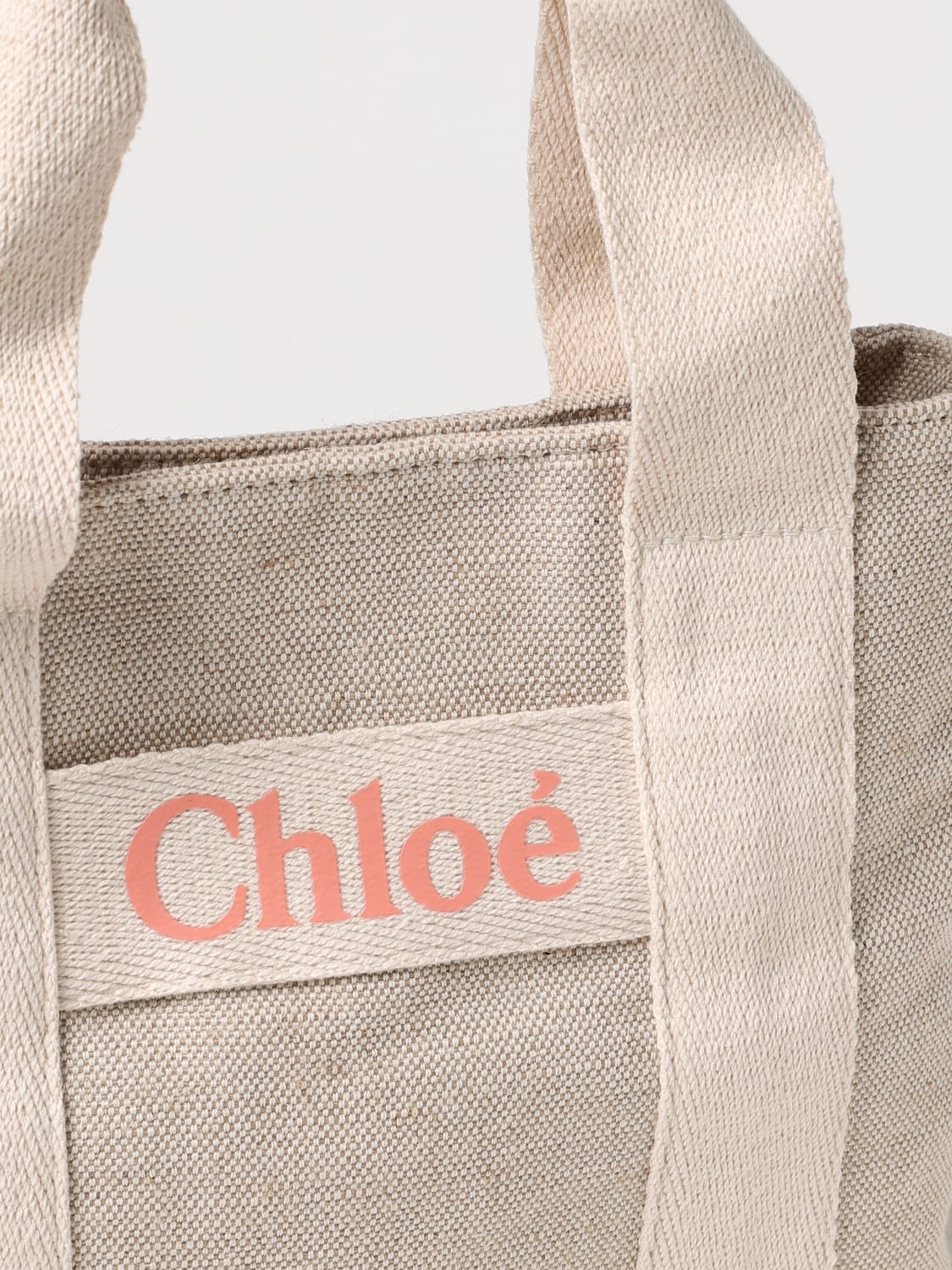CHLOÉ: Bag kids - Beige | Chloé bag C20424 online at GIGLIO.COM