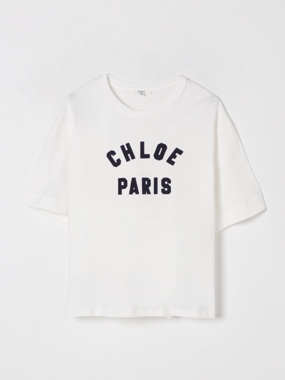 CHLOÉ T-SHIRT: T-shirt kids ChloÉ, White - Img 1