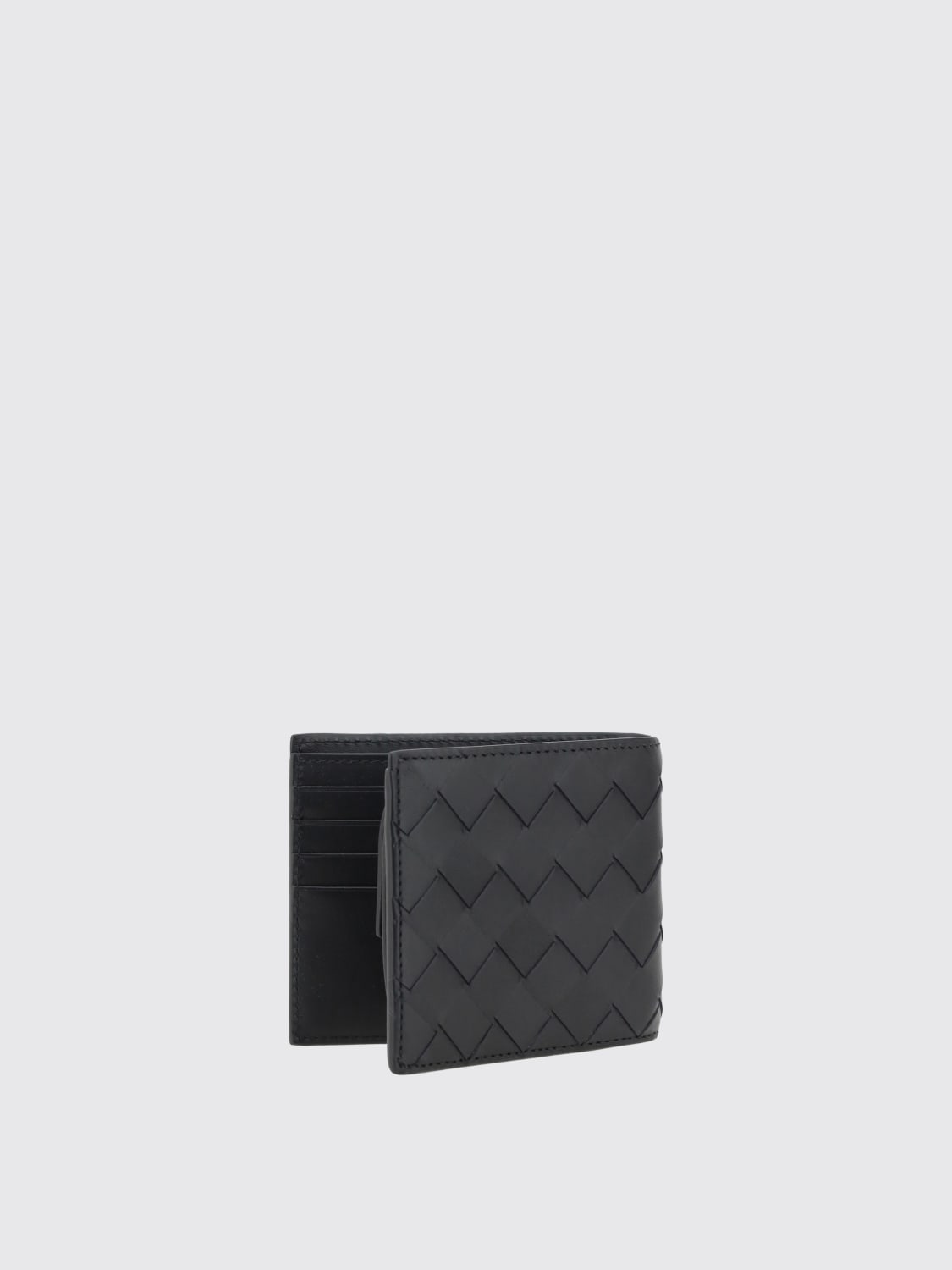 BOTTEGA VENETA WALLET: Wallet men Bottega Veneta, Black - Img 3