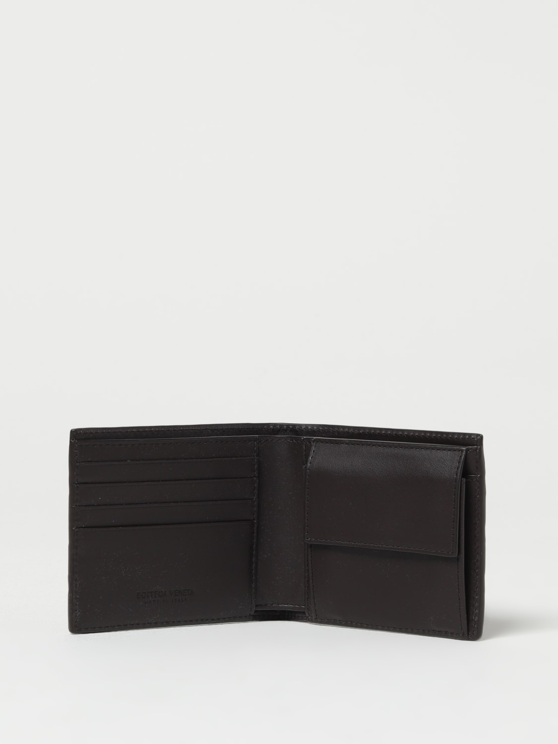 BOTTEGA VENETA WALLET: Wallet men Bottega Veneta, Brown - Img 2