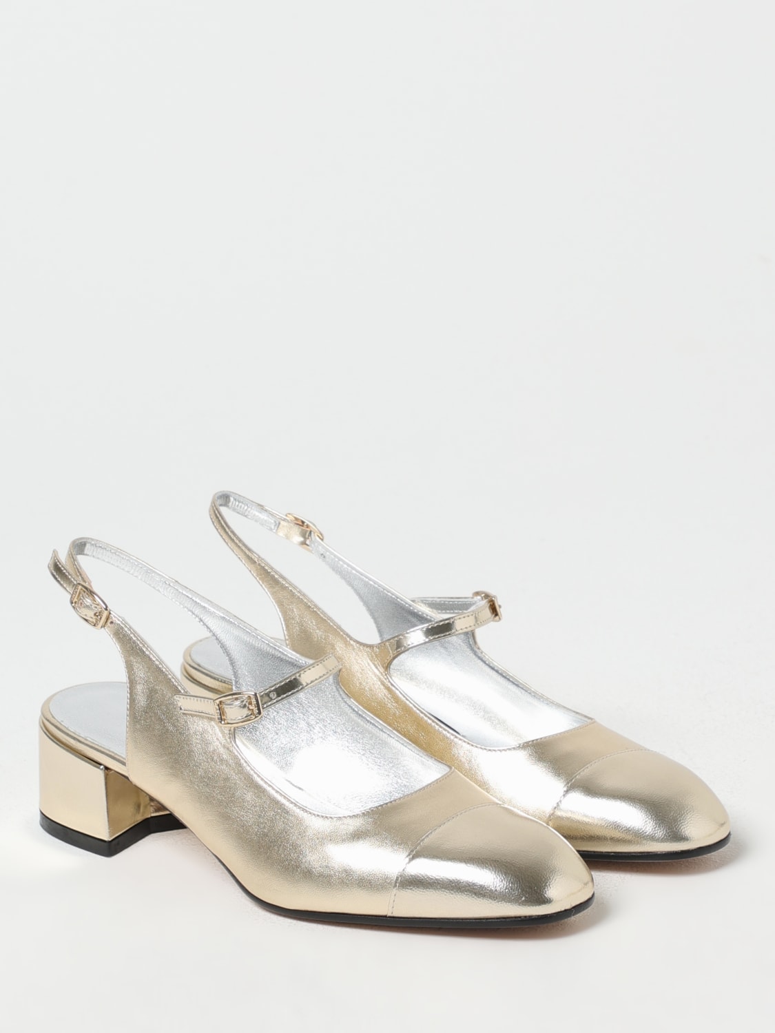 CAREL PARIS COURT SHOES: High heel shoes woman Carel Paris, Platinum - Img 2