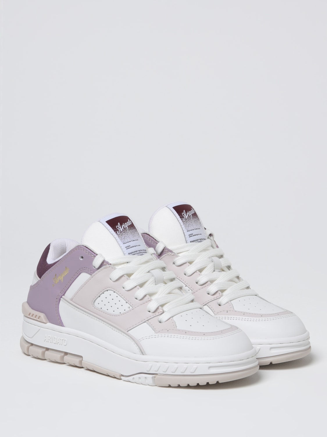 スニーカー AXEL ARIGATO Woman Sneakers White 93036 WHITE/SILVER Axel Arigato Women's Clean 180 W Sneakers in White/Silver