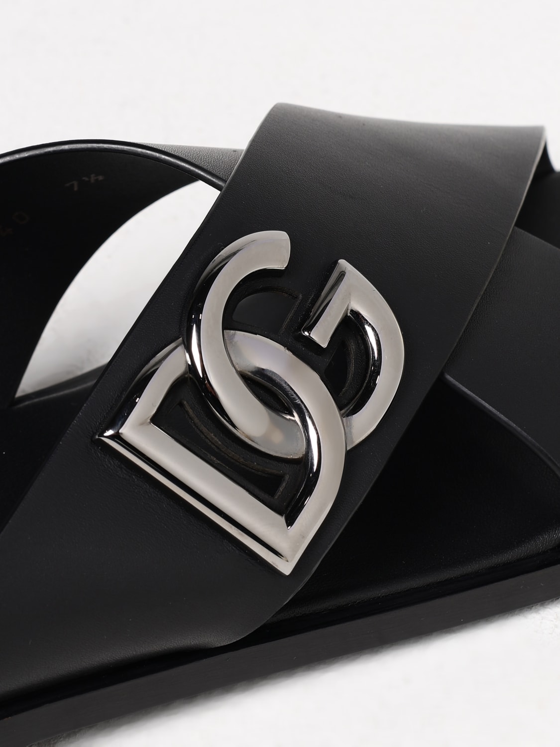 DOLCE & GABBANA: Shoes men - Black | Dolce & Gabbana sandals