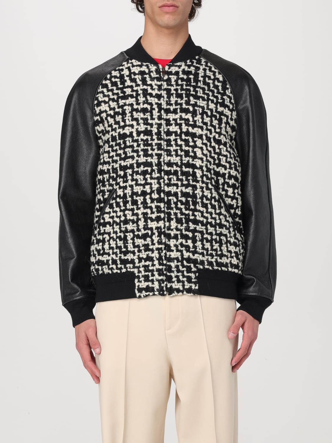 VALENTINO: Jacket men - Black | Valentino jacket 6V3CIM21AMA