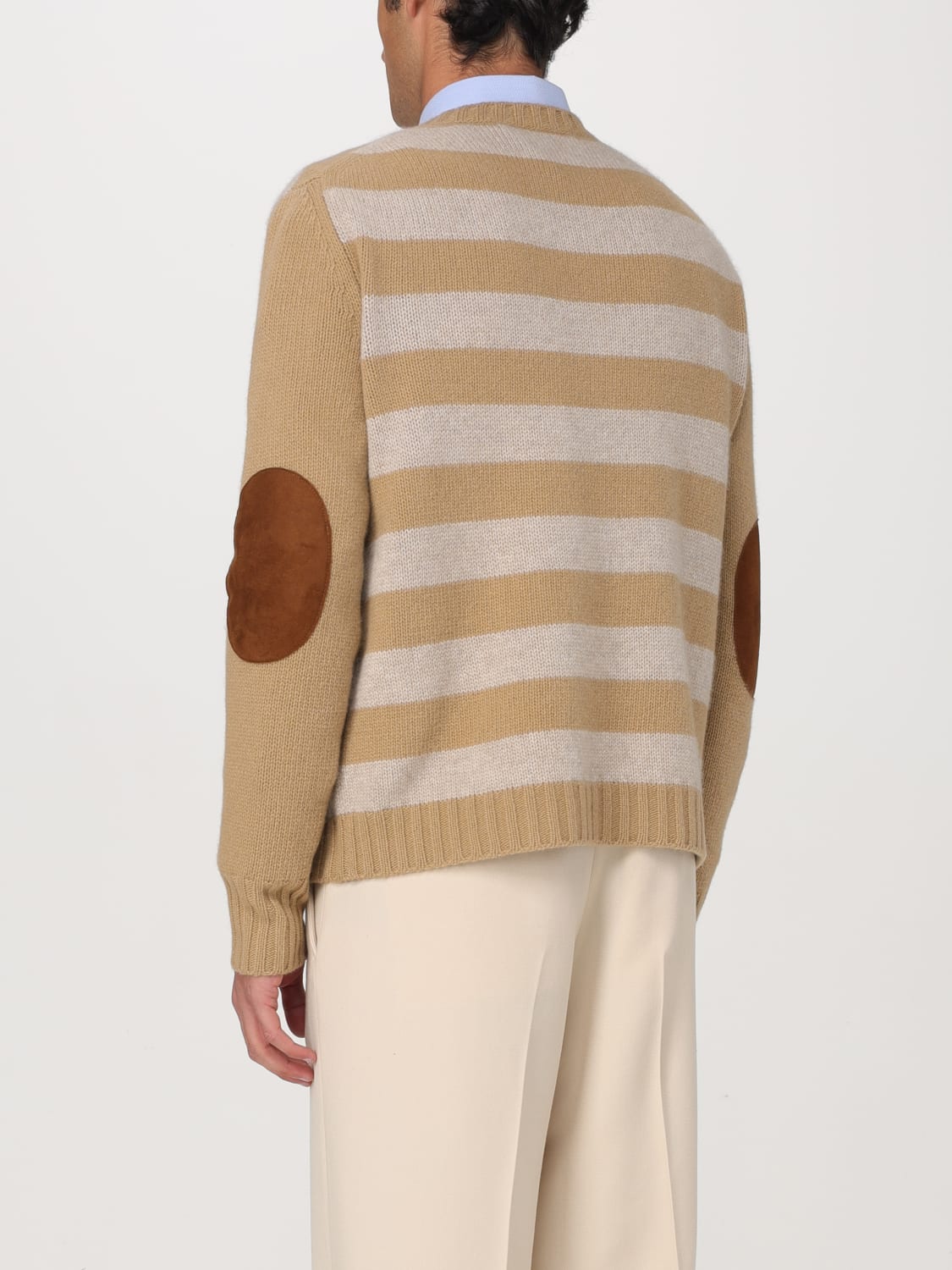 VALENTINO SWEATER: Sweater men Valentino, Beige - Img 3