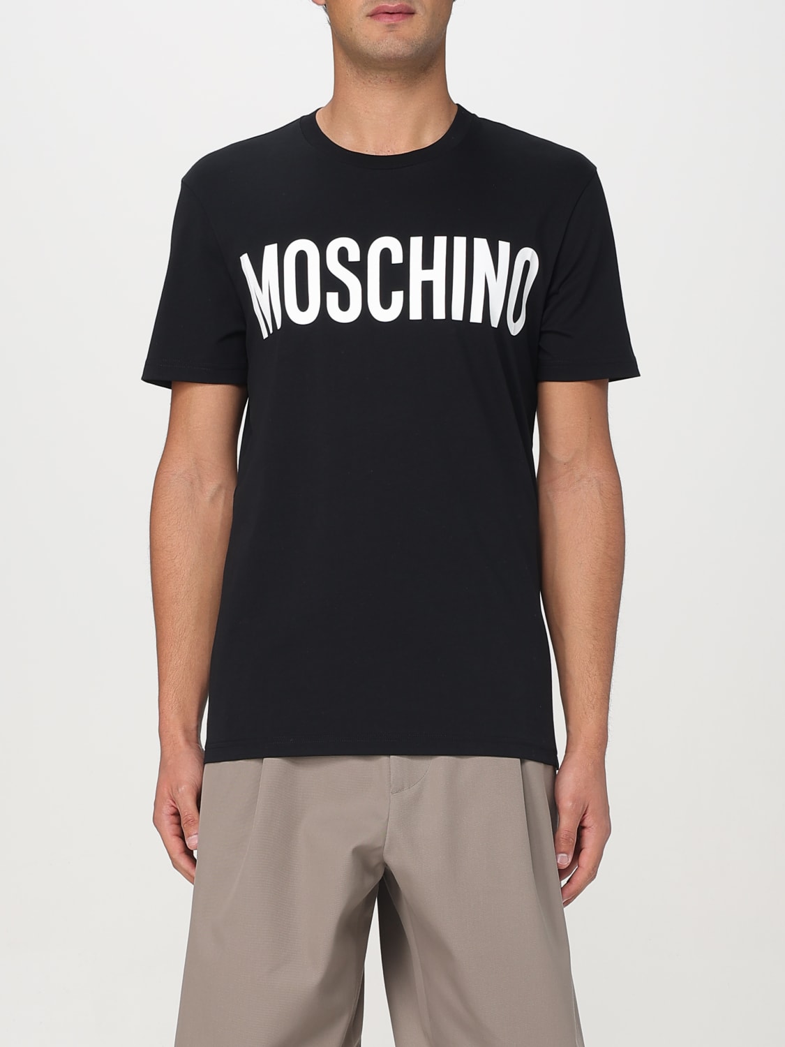 MOSCHINO COUTURE T恤: T恤 男士 Moschino Couture, 黑色 - Img 1