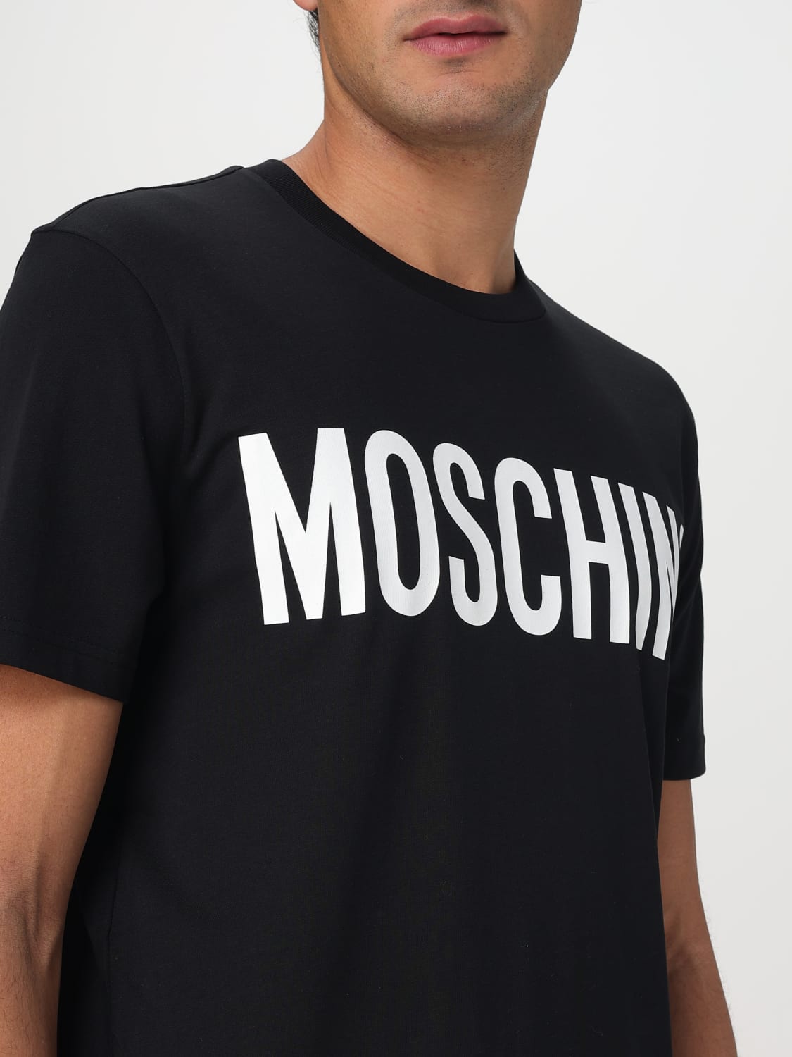 MOSCHINO COUTURE T恤: T恤 男士 Moschino Couture, 黑色 - Img 5