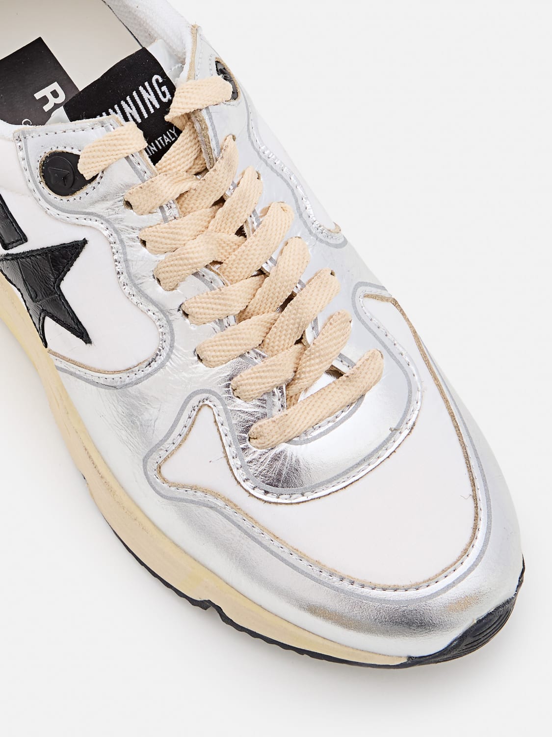 スニーカー GOLDEN  Woman Sneakers Silver GWF00126F00686470159 GOLDEN GOOSE: Shoes woman - Silver | Golden Goose sneakers
