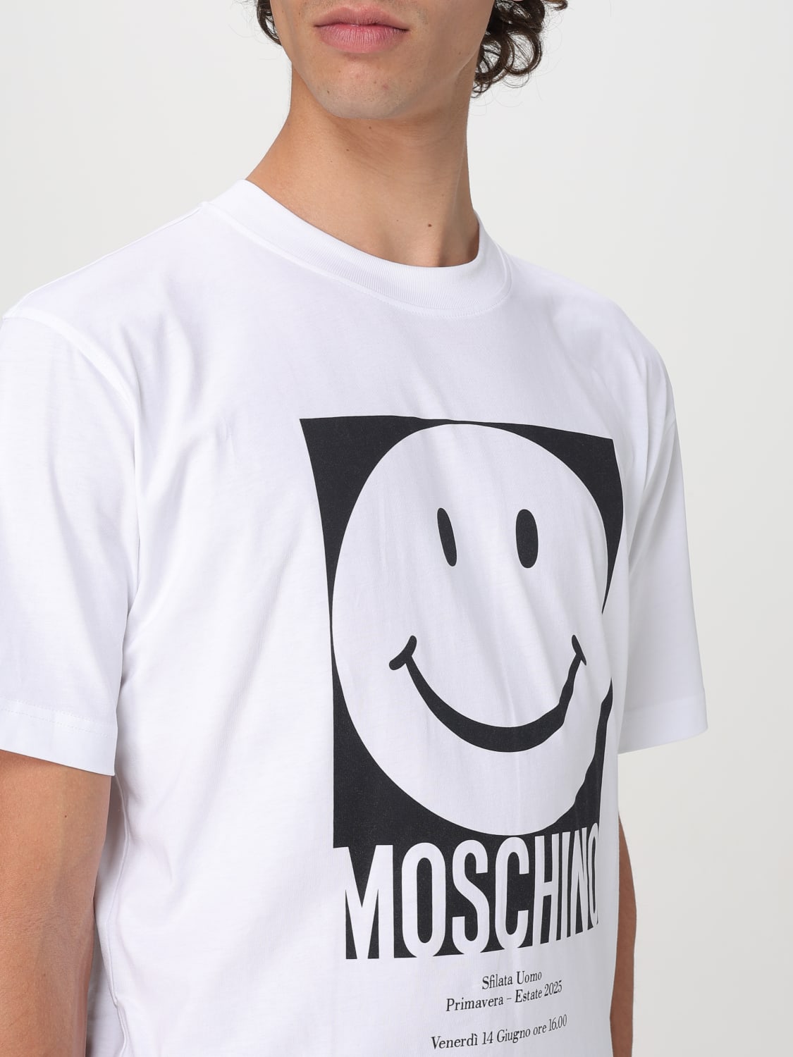 Tシャツ・カットソー MOSCHINO COUTURE Men T-shirt White 07210241 1001 moschino-couture-t-shirt-