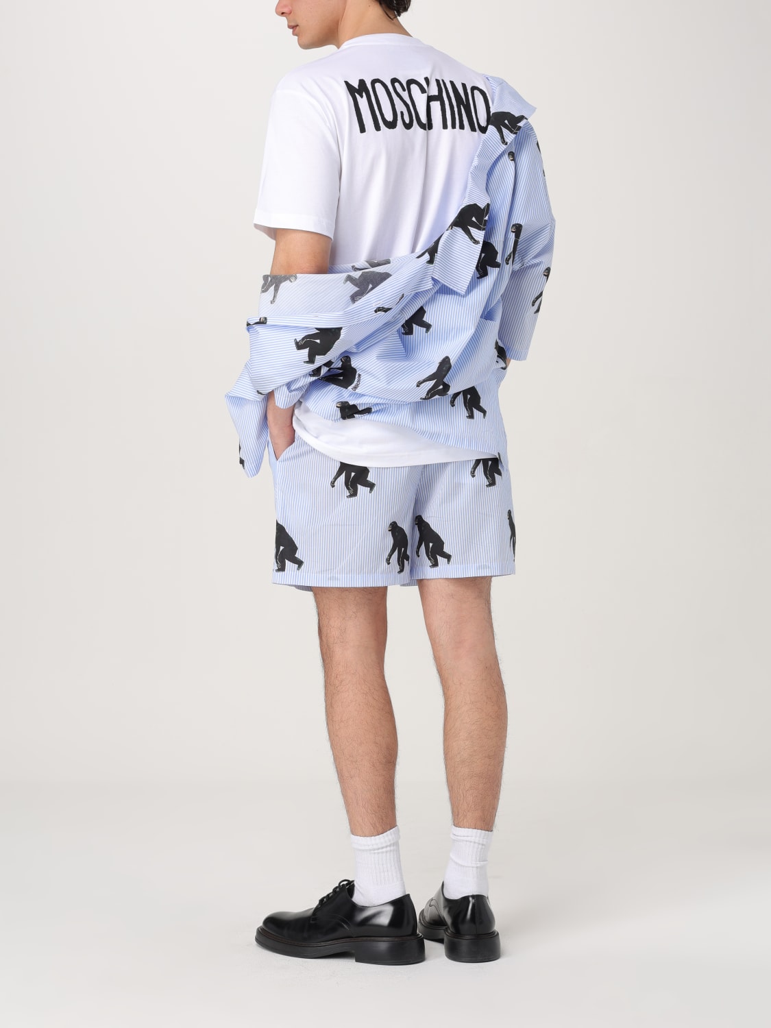 MOSCHINO COUTURE T-SHIRT: T-shirt men Moschino Couture, White - Img 2