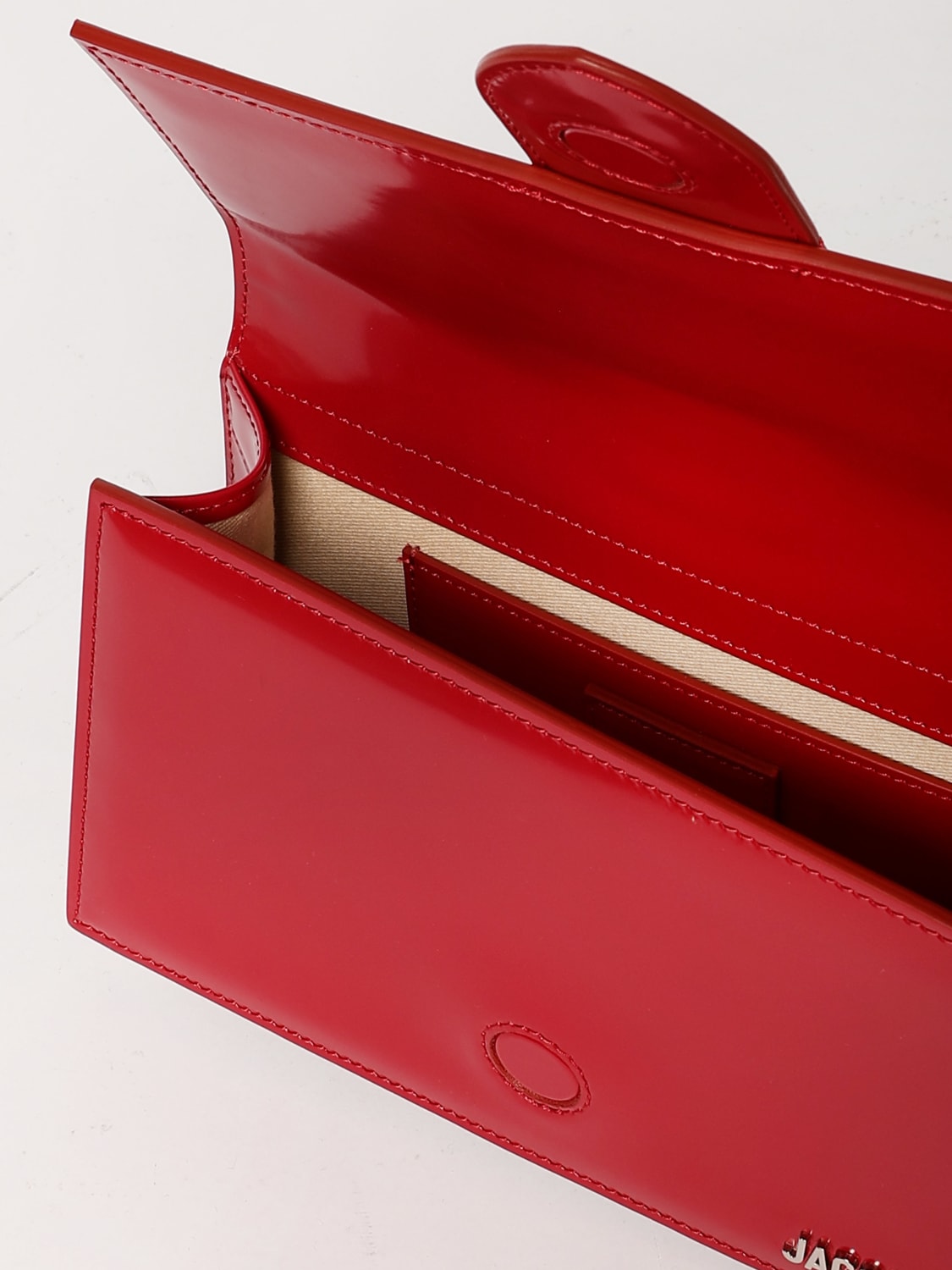 JACQUEMUS MINI SAC: Sac porté épaule femme Jacquemus, Rouge - Img 5