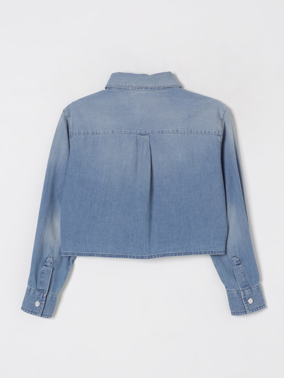 DOLCE & GABBANA BLUSE: Hemd kinder Dolce & Gabbana, Blau - Img 2