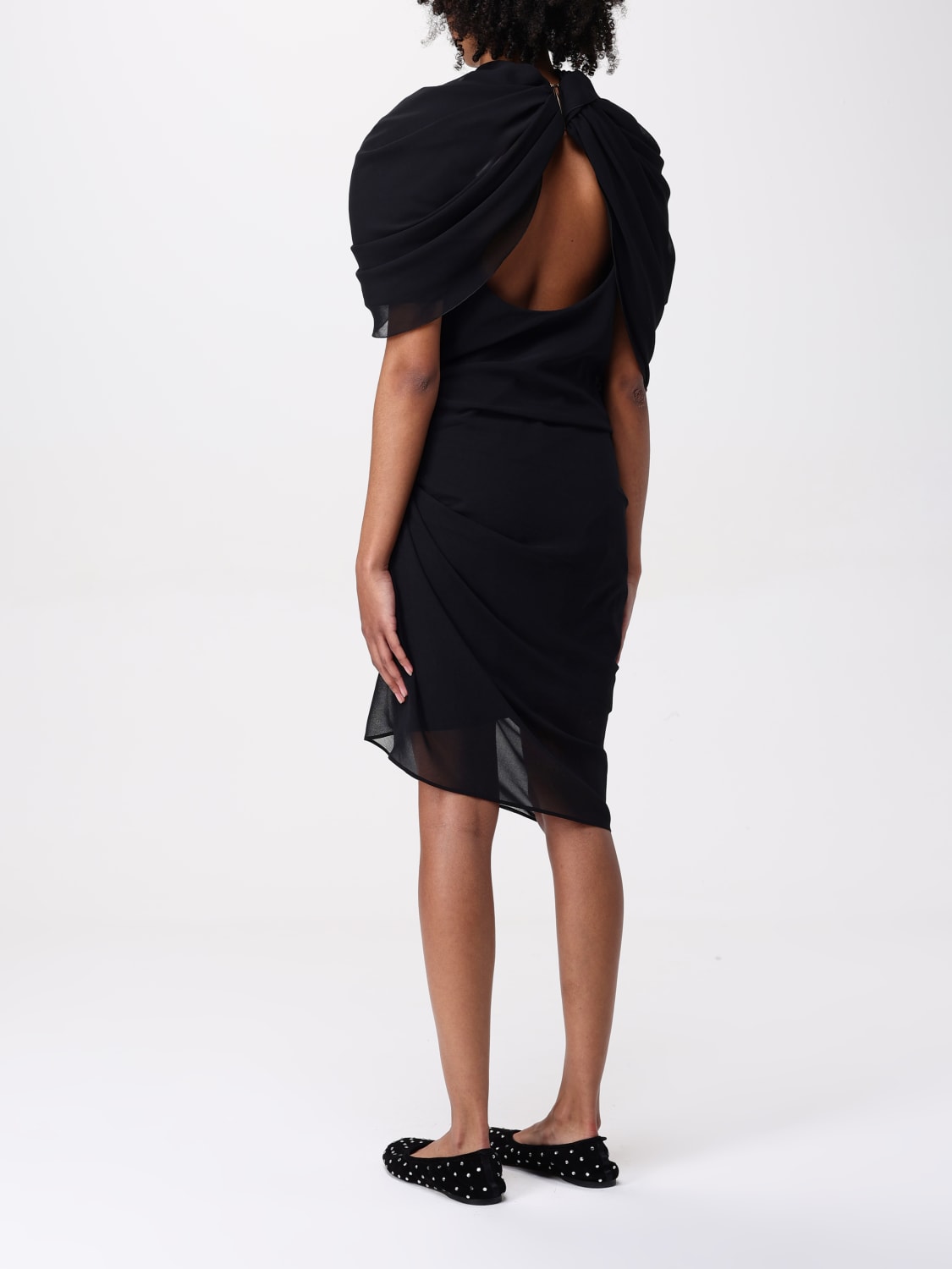 JACQUEMUS: Dress woman - Black | Jacquemus dress