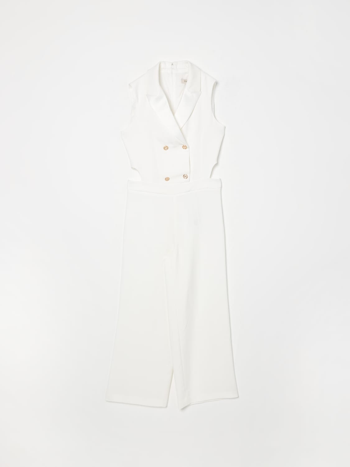 TWINSET JUMPSUIT: Anzug kinder Twinset, Weiß - Img 1