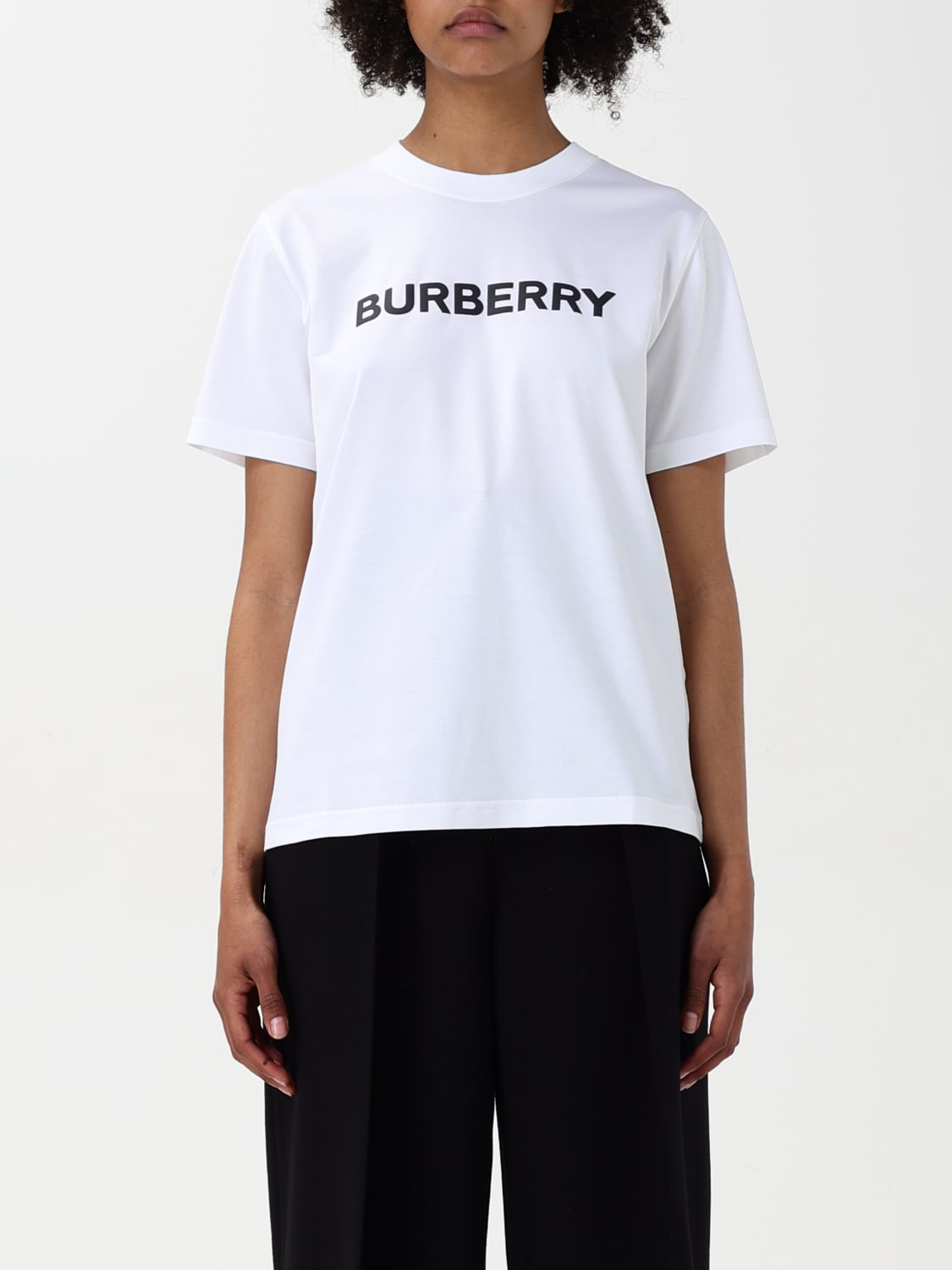 Tシャツ・カットソー BURBERRY Woman T-Shirt White 8080325 BURBERRY: T-shirt woman - White | Burberry t-shirt 8080325