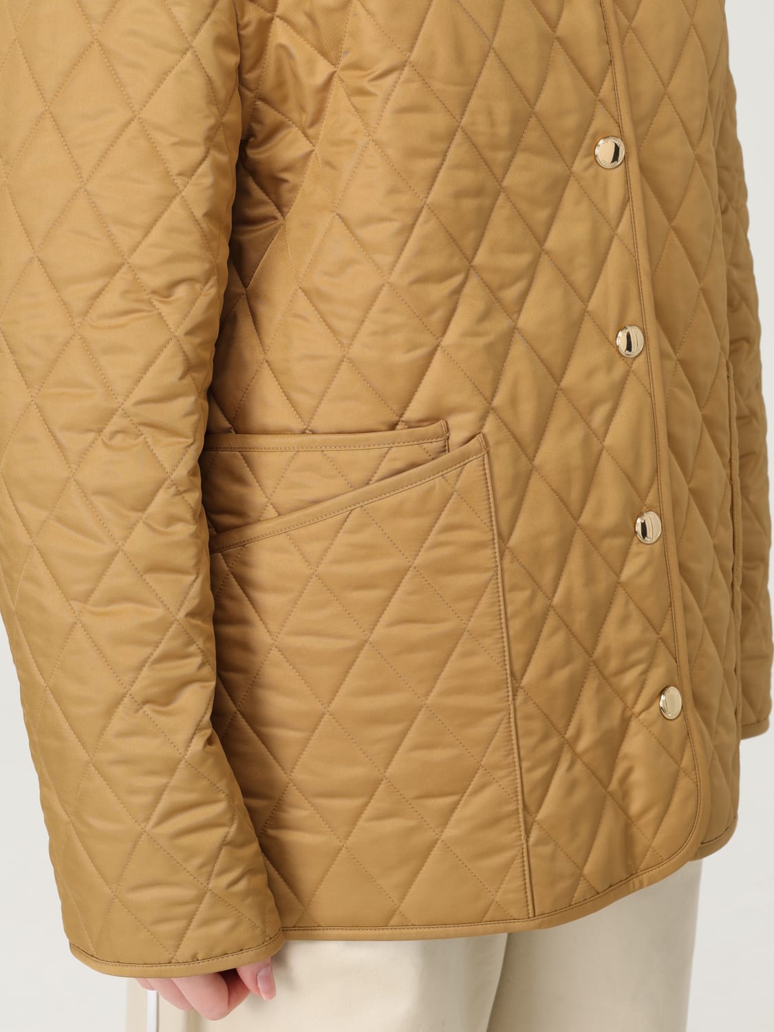 BURBERRY JACKET: Jacket woman Burberry, Nude - Img 4