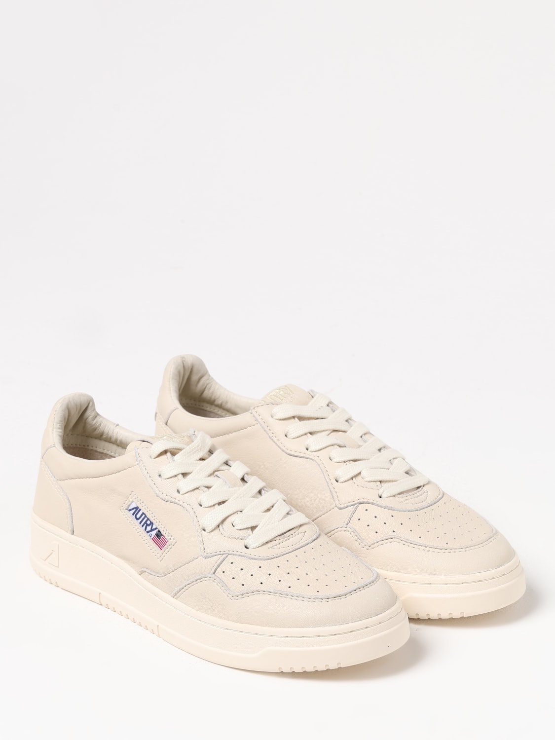 AUTRY SNEAKERS: Sneakers Medalist Autry in nappa, Beige - Img 2