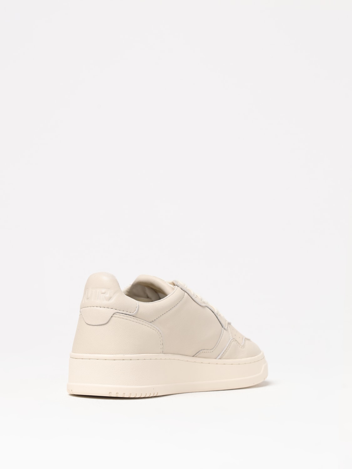 AUTRY SNEAKERS: Sneakers Medalist Autry in nappa, Beige - Img 3