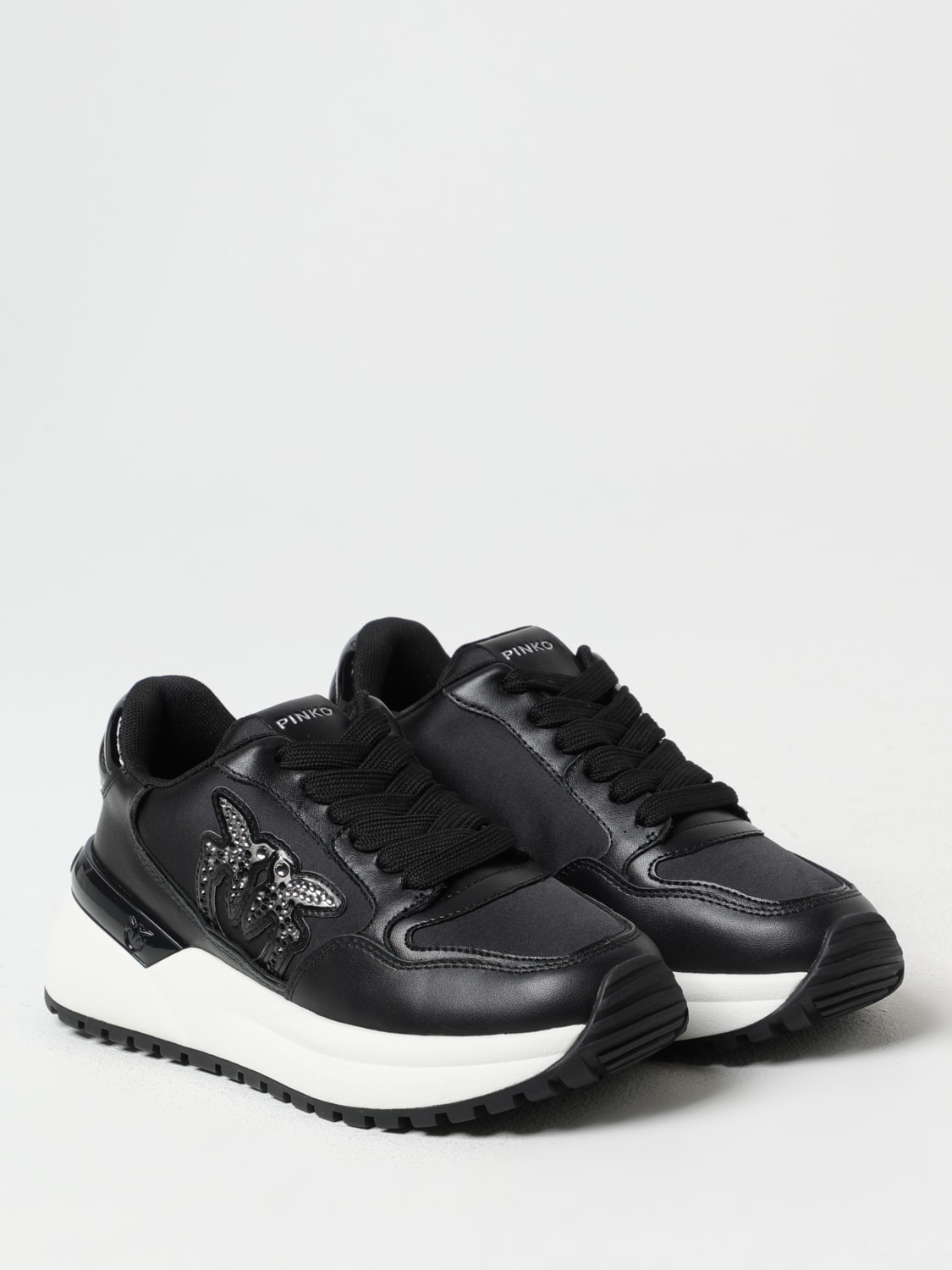 スニーカー PINKO Women Sneakers SS0055P073Z99 Black Pinko Gem Sneakers - Black - Women | SS0055P073Z99 | thebs.com