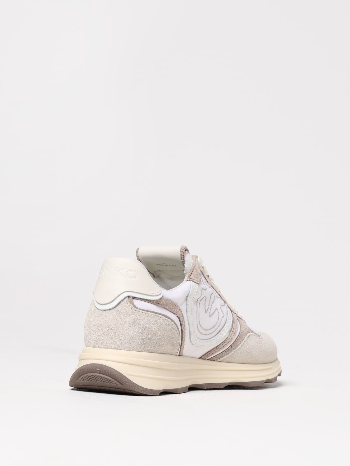 PINKO SNEAKERS: Sneakers woman Pinko, Beige - Img 3