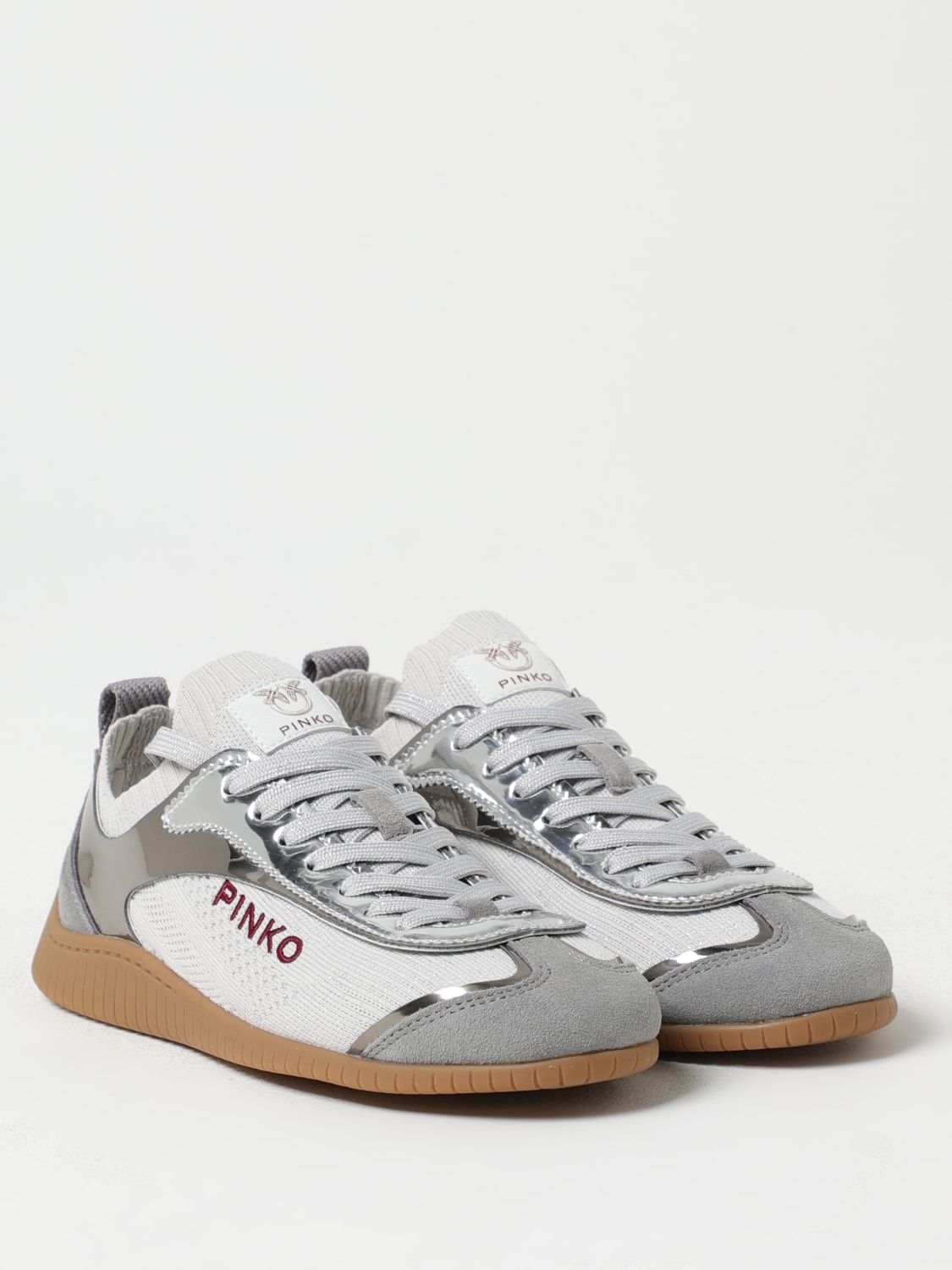 スニーカー PINKO Women Sneakers SS0061T026ZZF Silver PINKO: Sneakers woman - Silver | Pinko sneakers SS0061T026