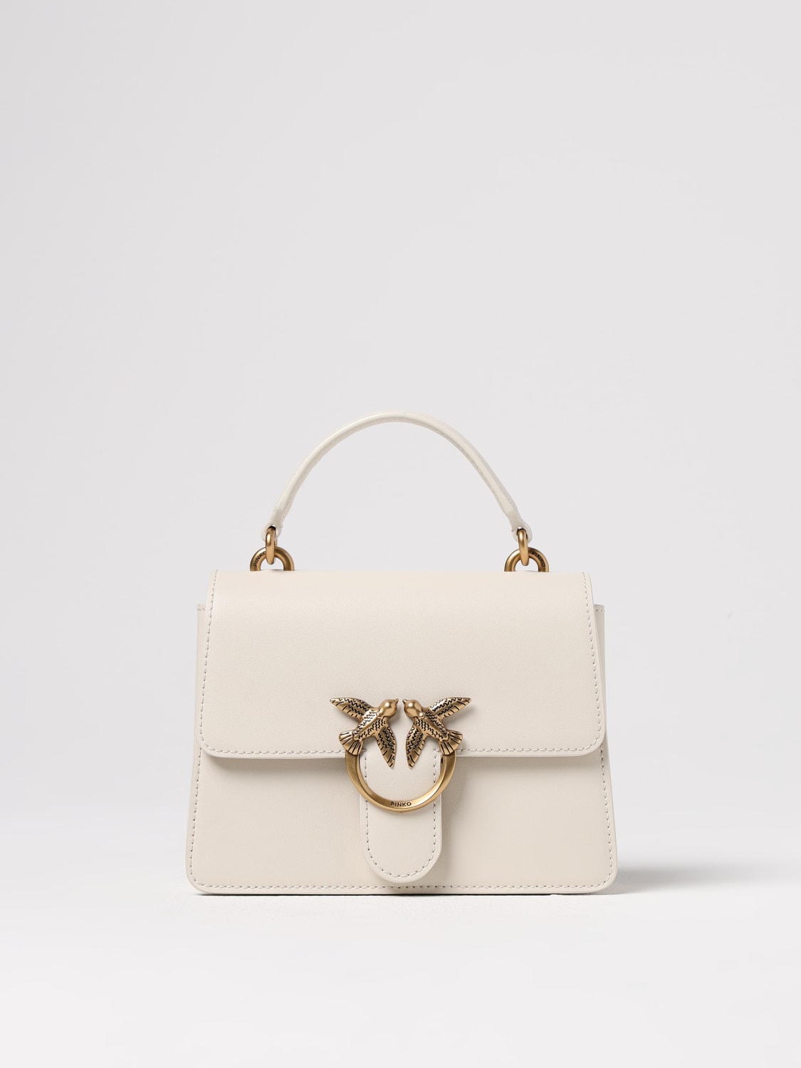 PINKO MINI BOLSO: Bolso de mano mujer Pinko, Blanco - Img 1