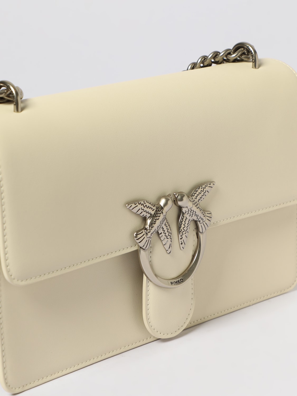 PINKO SHOULDER BAG: Crossbody bags woman Pinko, White 1 - Img 3