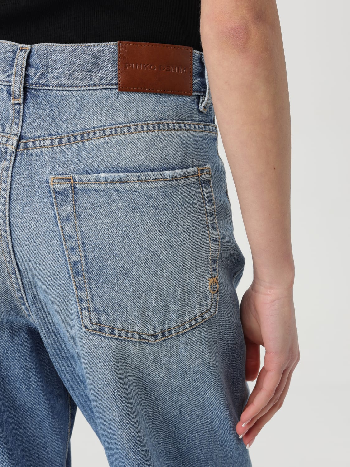 デニム・ジーパン PINKO Women Denim Pants 101733A2DZ PJV Blue PINKO: Jeans woman - Blue | Pinko jeans 101733A2DZ online at