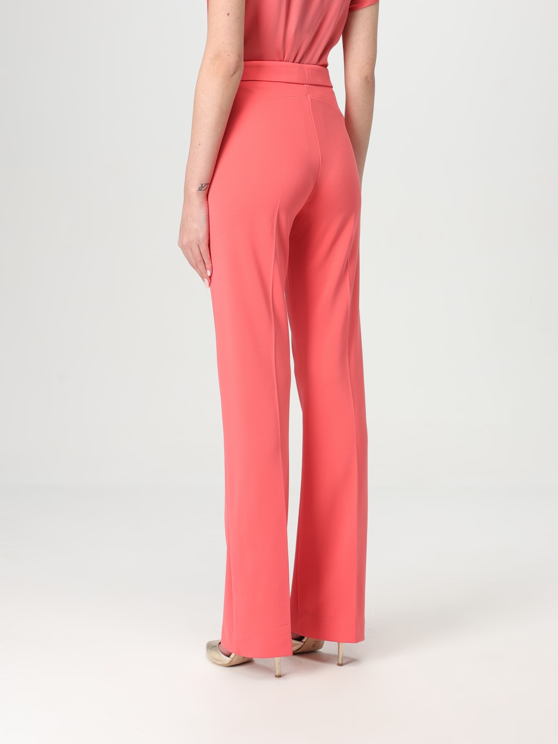 アウターその他 PINKO Woman Blazer Coral 100256A0HM N55 Pinko Signum stretch viscose blend blazer for women