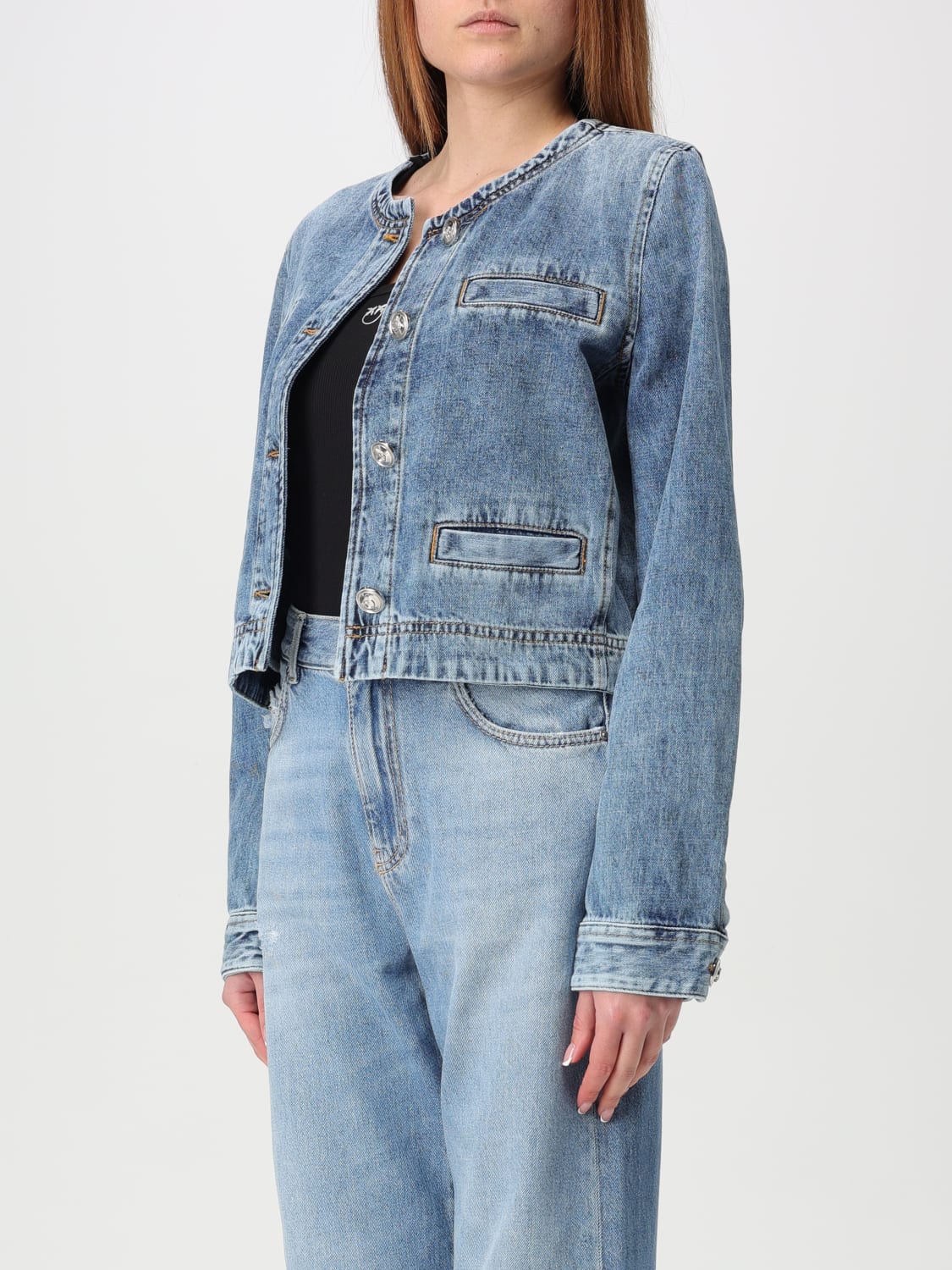 PINKO：ジャケット レディース - ブルー | GIGLIO.COMオンライン