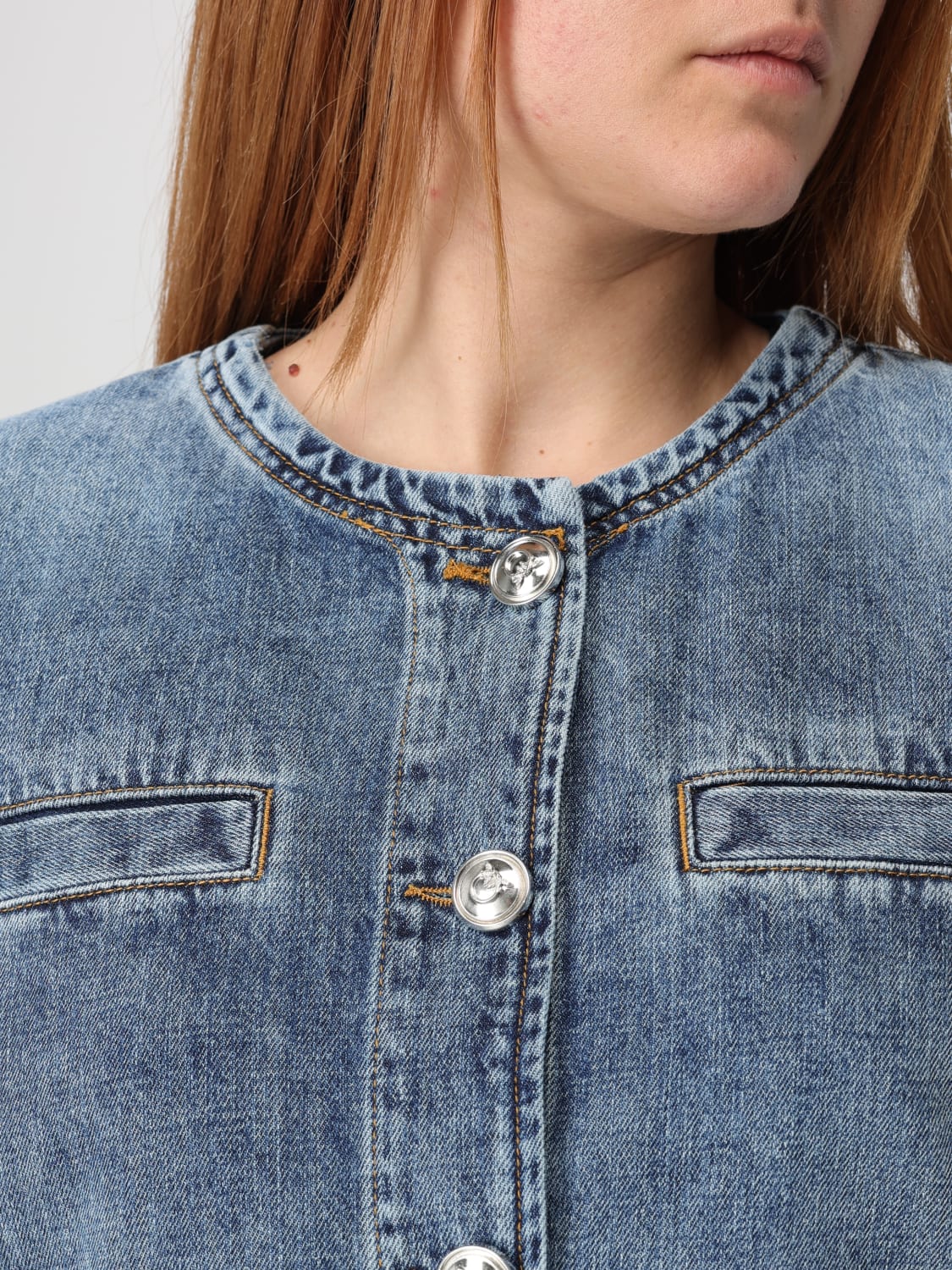 PINKO 25SS ジャケット ブルー系 PINKO：ジャケット レディース - ブルー | GIGLIO.COMオンライン