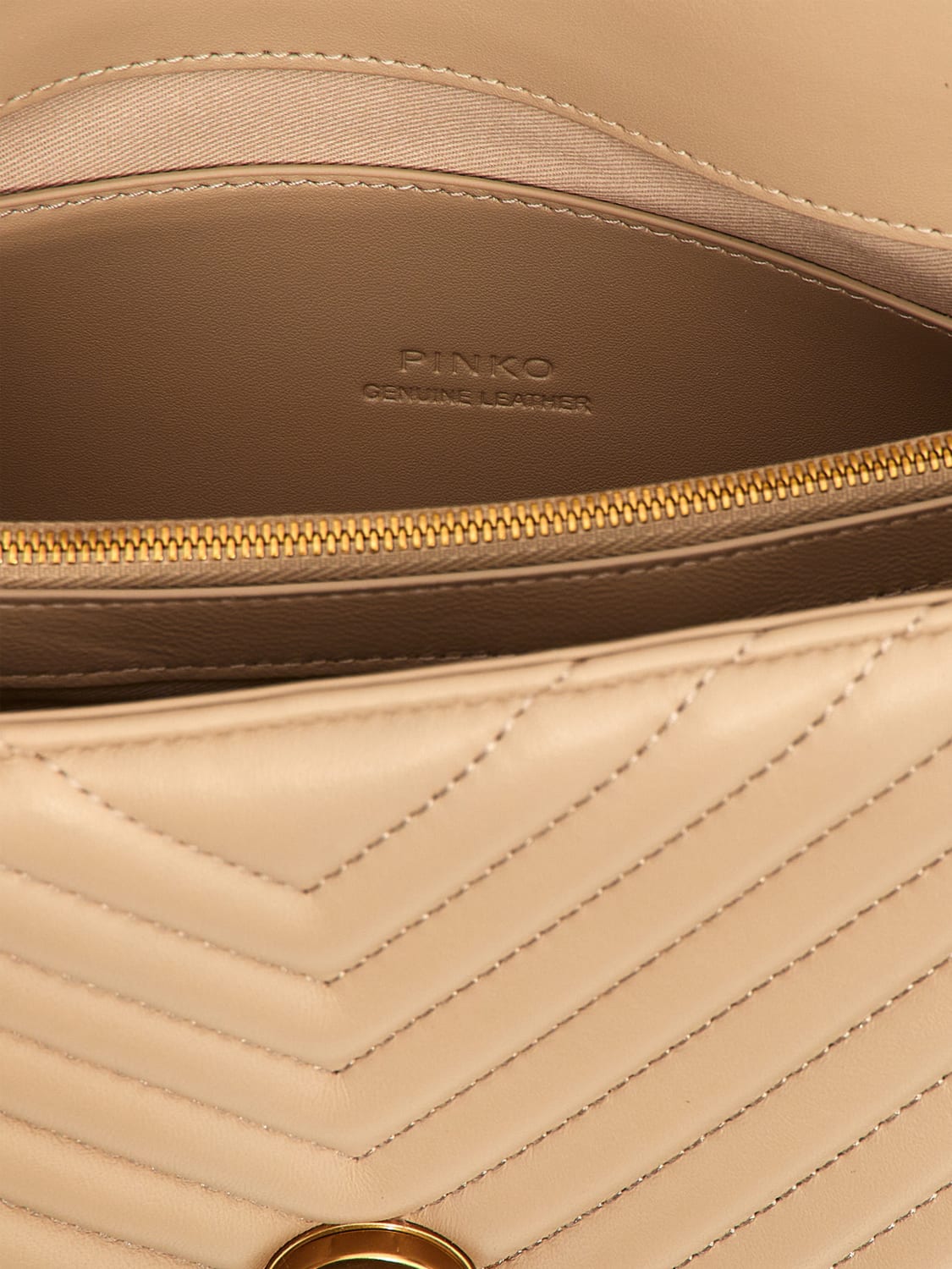 PINKO HANDTASCHE: Handtasche damen Pinko, Beige - Img 3