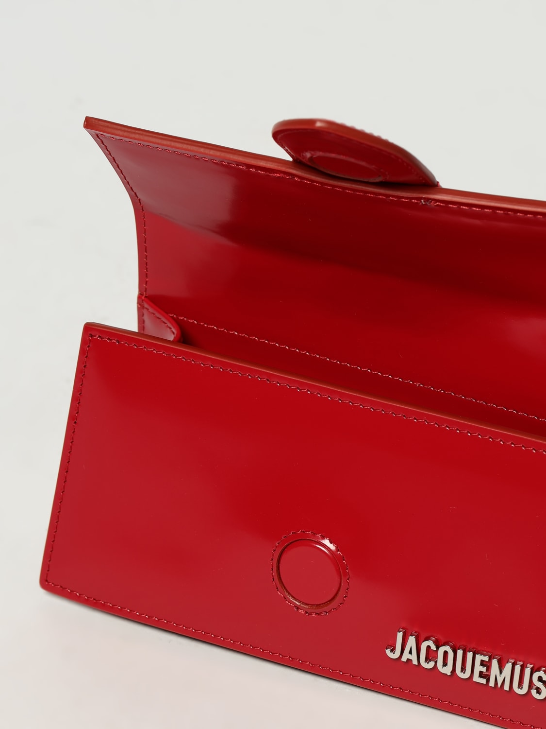 JACQUEMUS: Shoulder bag woman - Red | Jacquemus mini bag