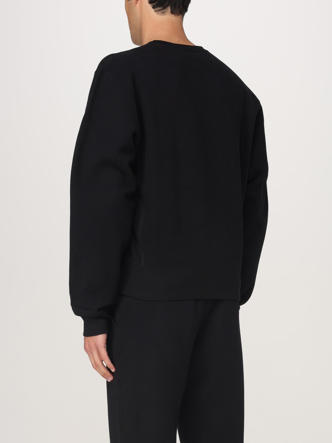 SAINT LAURENT FELPA: Felpa Saint Laurent in cotone , Nero - Img 3