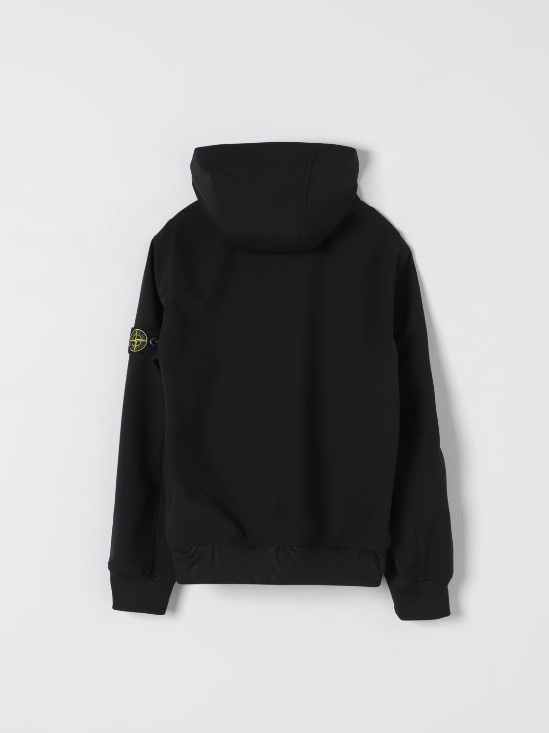 STONE ISLAND JUNIOR JACKE: Jacke kinder Stone Island Junior, Schwarz - Img 2