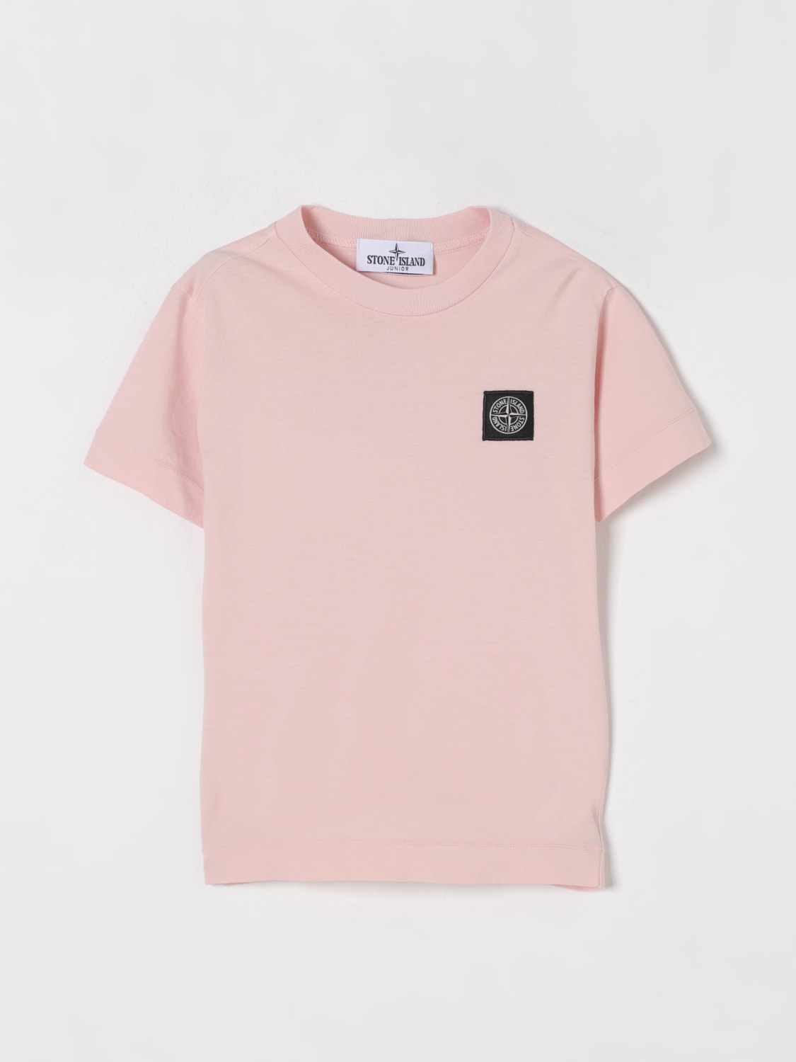 STONE ISLAND JUNIOR CAMISETA: Camiseta niños Stone Island Junior, Rosa - Img 1