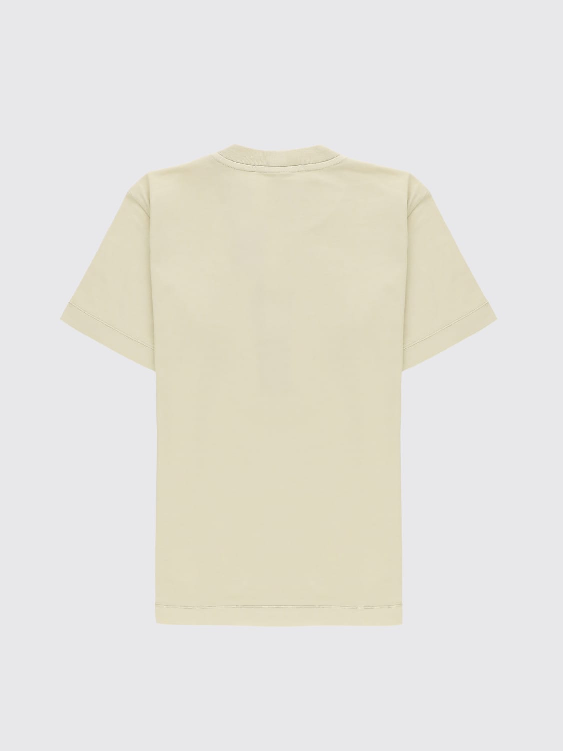 STONE ISLAND JUNIOR T-SHIRT: T-shirt basic in cotone Stone Island Junior, Beige - Img 2