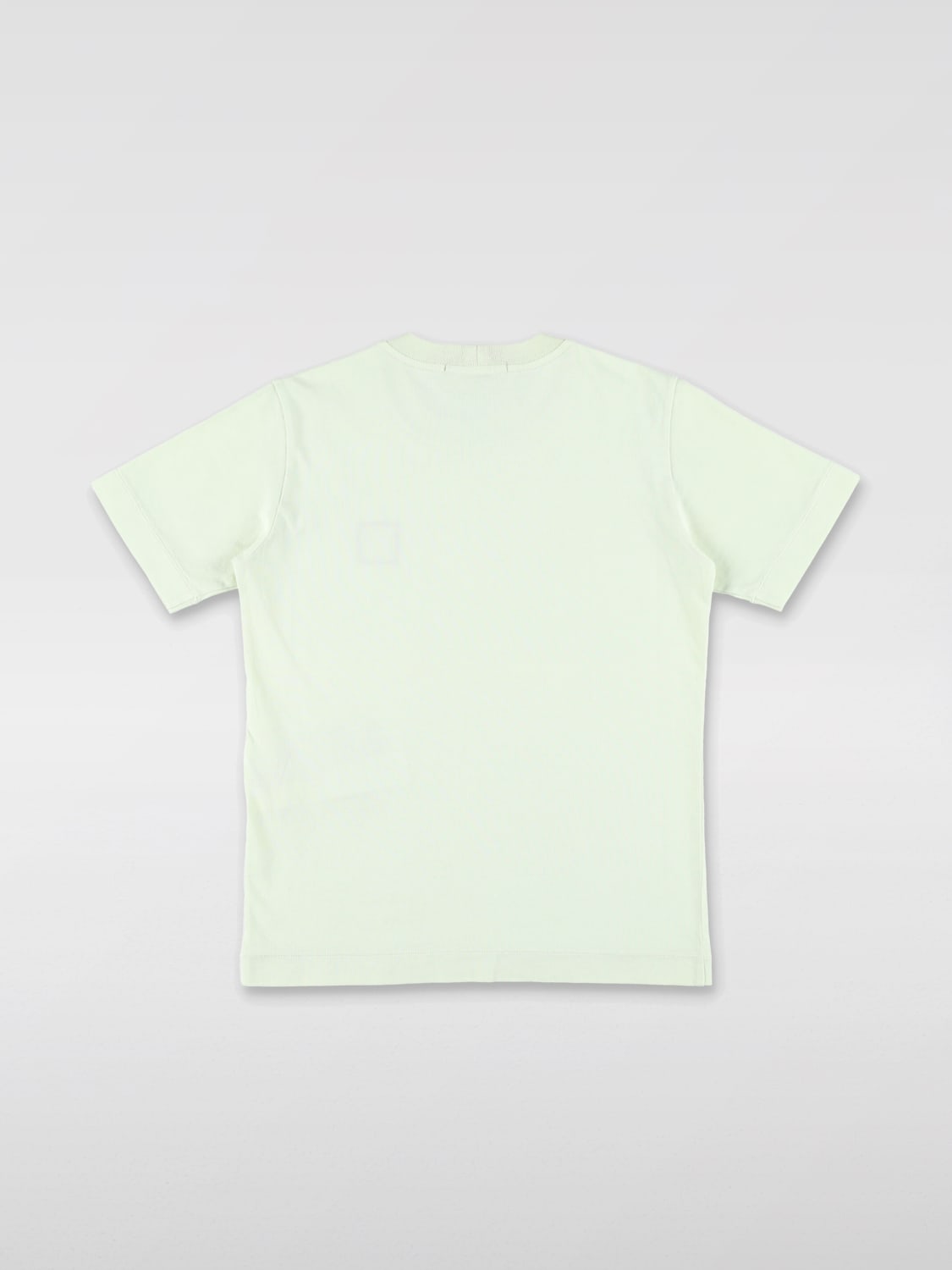 STONE ISLAND JUNIOR T-SHIRT: T-shirt basic in cotone Stone Island Junior, Menta - Img 2