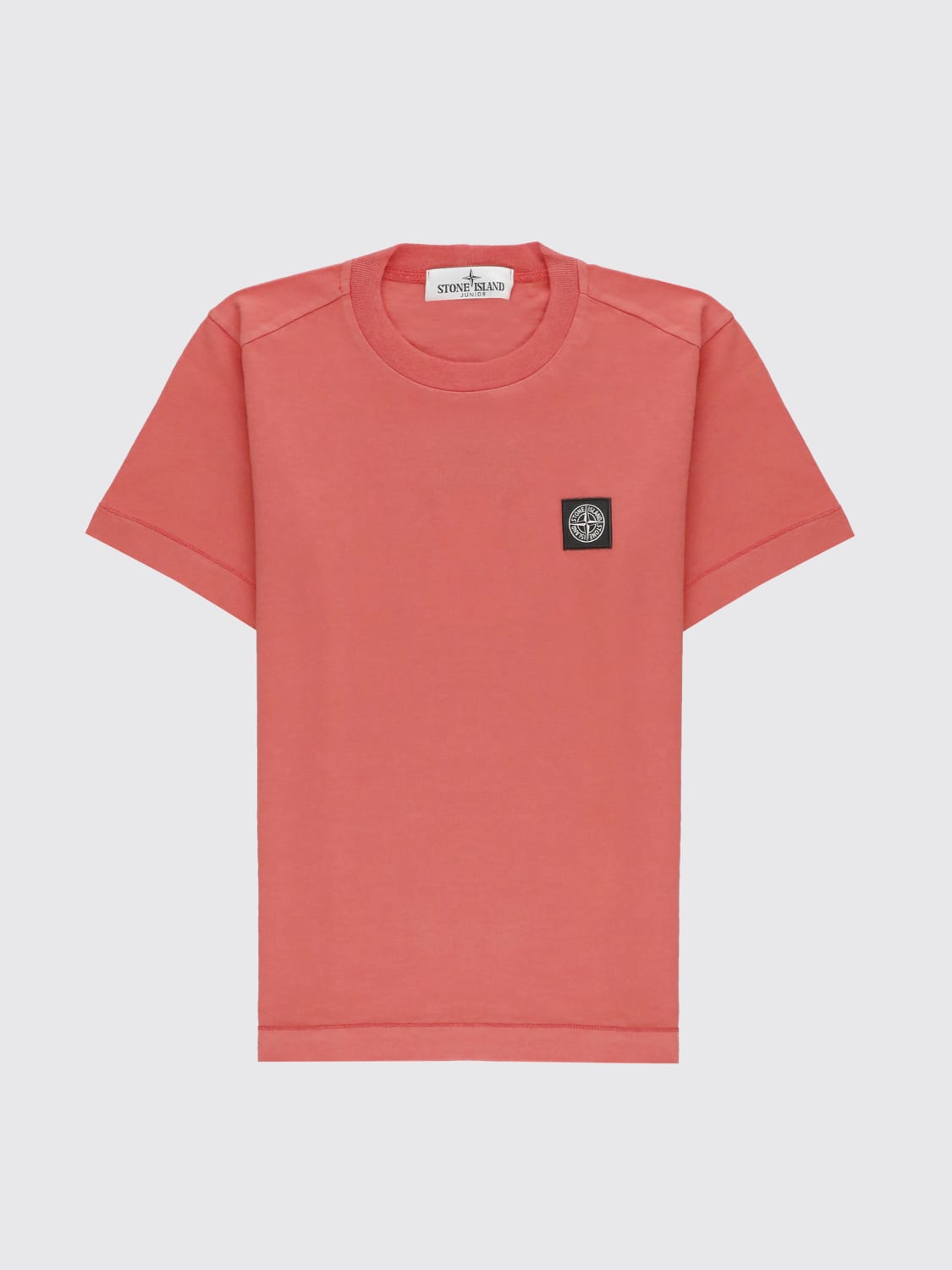 STONE ISLAND JUNIOR CAMISETA: Camiseta niños Stone Island Junior, Geranio - Img 1