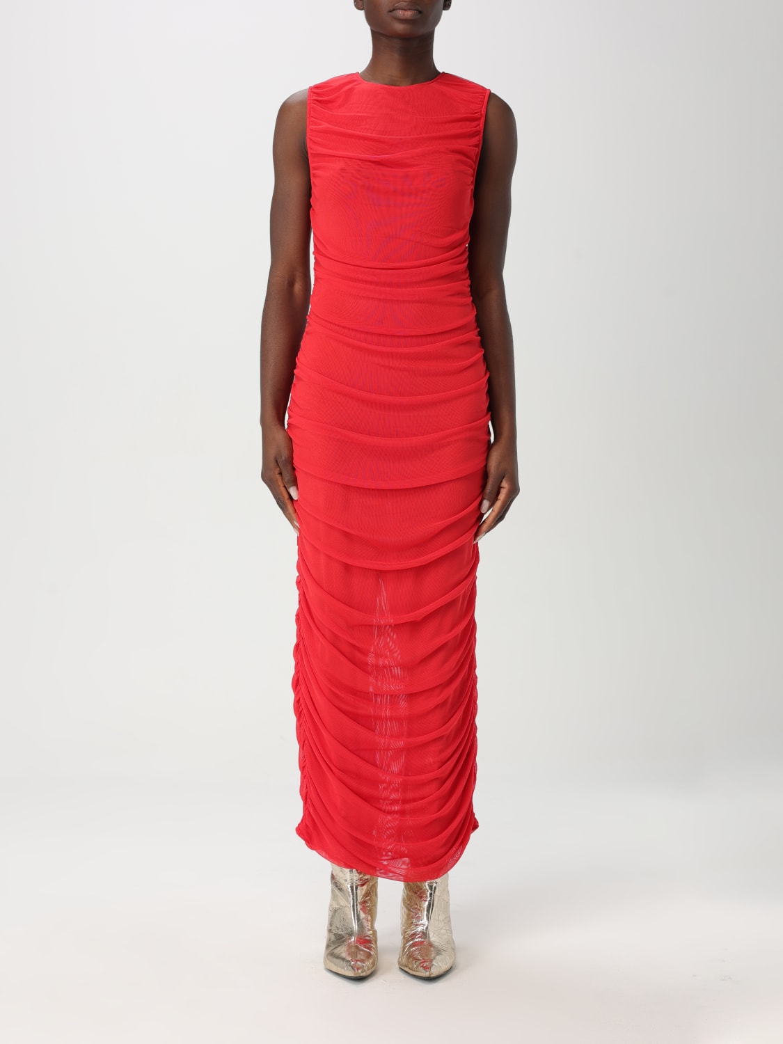 ワンピース ROTATE Woman Dress Red 114437 1292 ROTATE: Dress woman - Red | Rotate dress 114437 online at