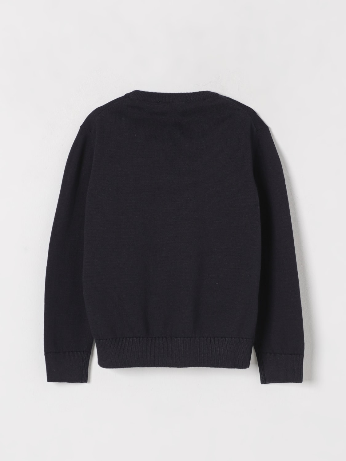 EMPORIO ARMANI SWEATER: Sweater kids Emporio Armani, Blue - Img 2