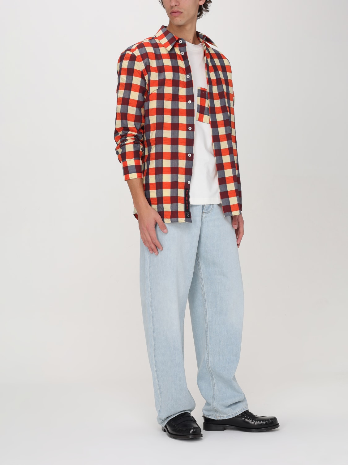 BOTTEGA VENETA JEANS: Pants men Bottega Veneta, Blue - Img 2