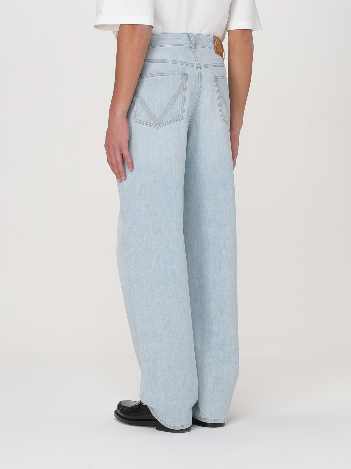 BOTTEGA VENETA JEANS: Pants men Bottega Veneta, Blue - Img 3