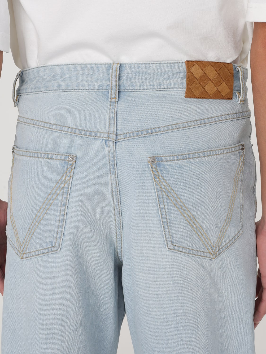 BOTTEGA VENETA JEANS: Pants men Bottega Veneta, Blue - Img 5