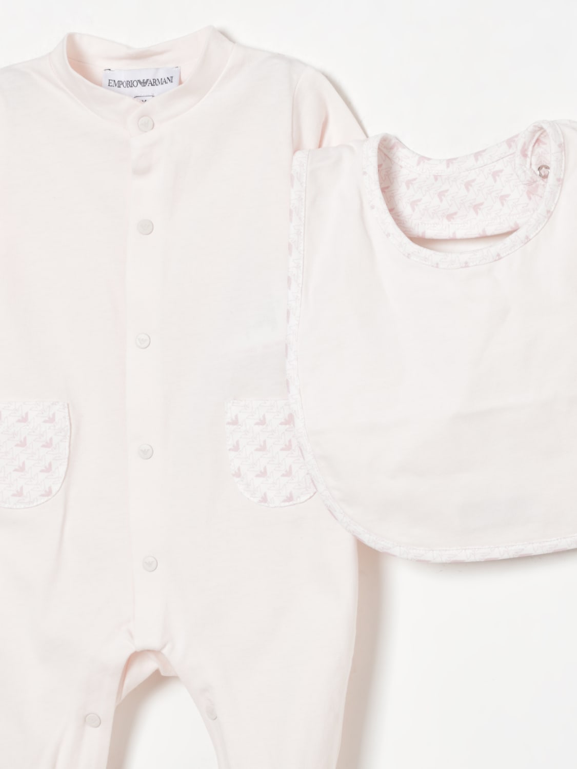 EMPORIO ARMANI КОСТЮМЧИК: Комплект Детское Emporio Armani, Розовый - Img 3