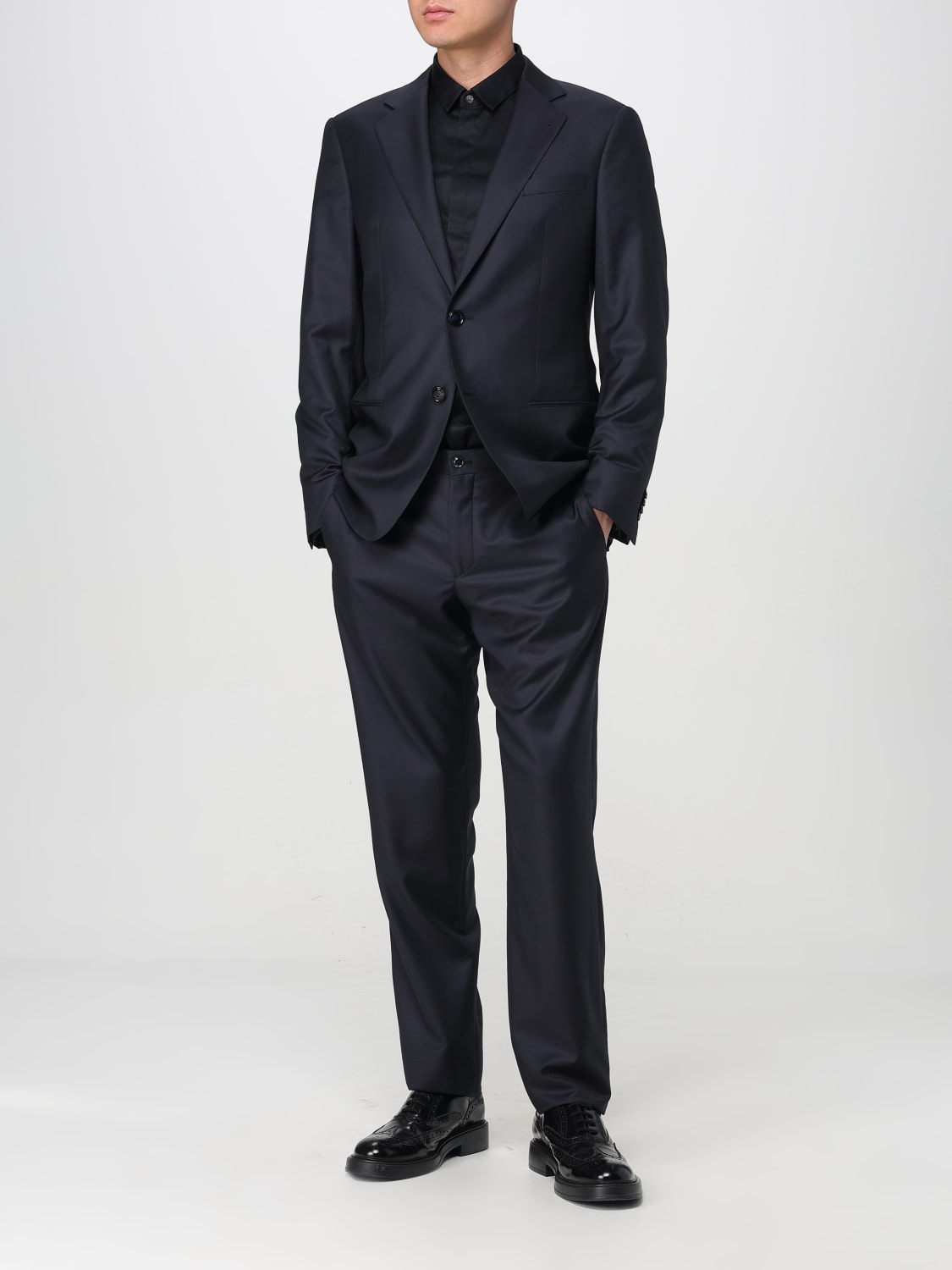 cdg　Giorgio Armani ブラック スラックス 4105025j0013_1.jpg
