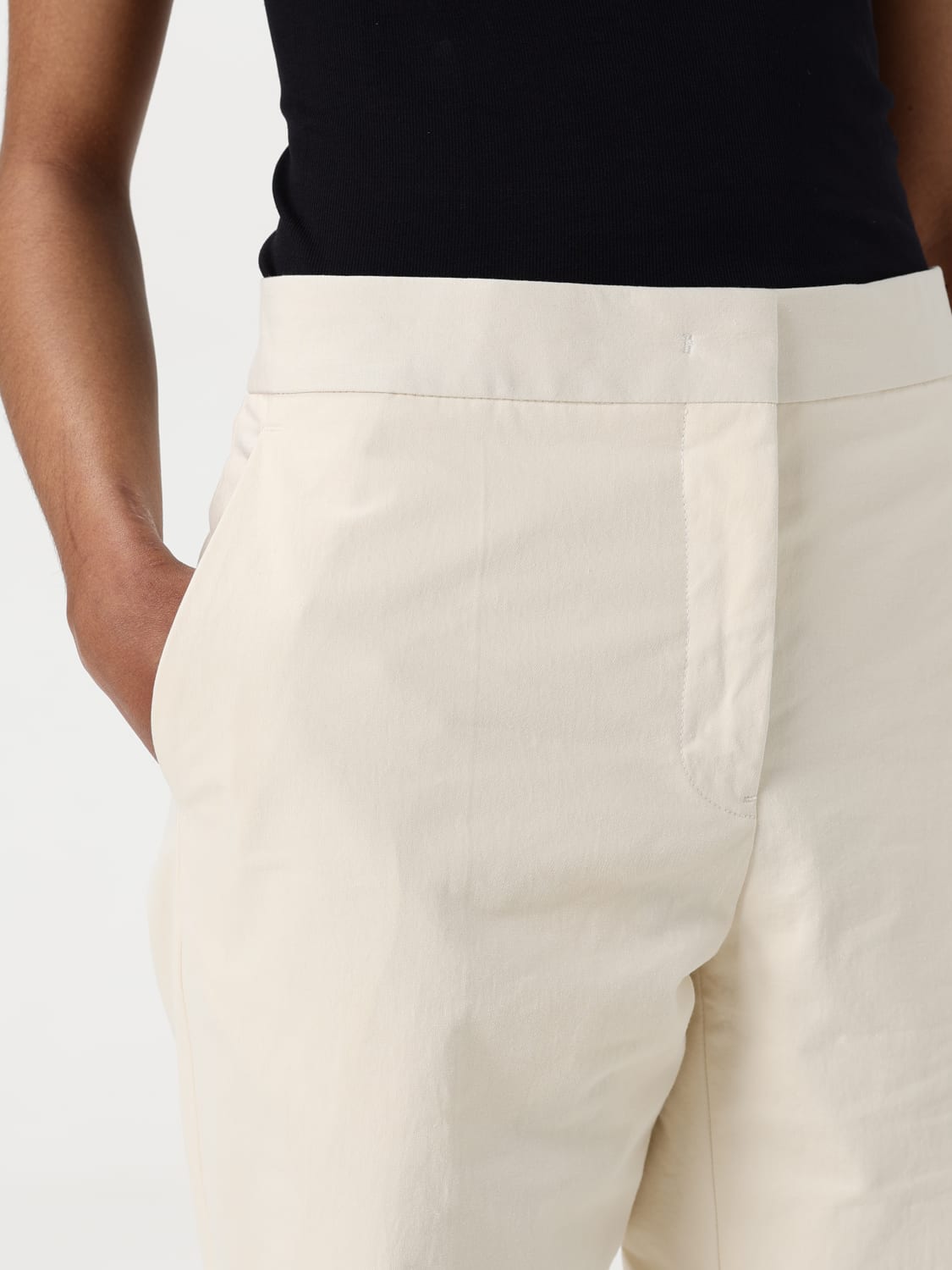 JIL SANDER: Pants woman - White | Jil Sander pants