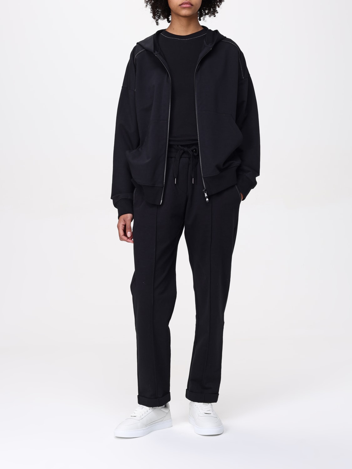 BRUNELLO CUCINELLI: Sweater woman - Black | Brunello