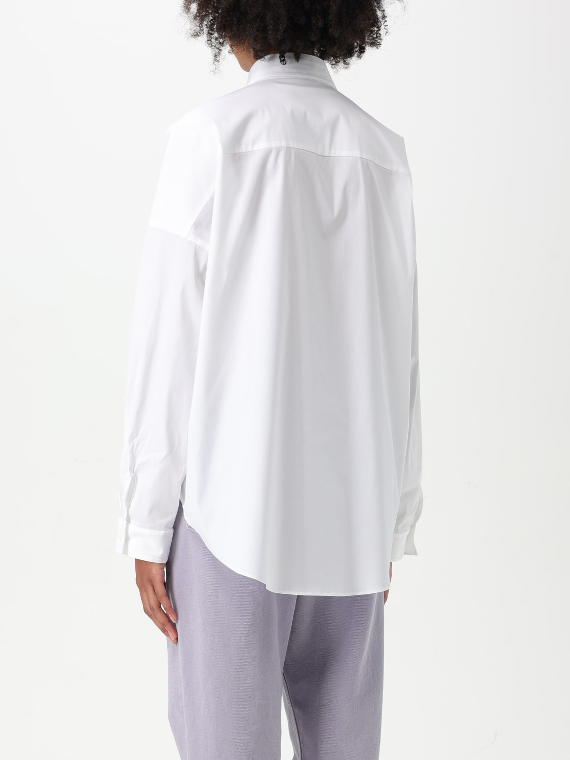 Tシャツ・カットソー BRUNELLO CUCINELLI Women Tops M0T18BD222 C159 BIANCO WHITE BRUNELLO CUCINELLI: Shirt woman - White | Brunello Cucinelli